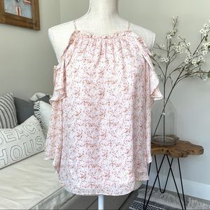 NEW | PARKER cold shoulder blouse